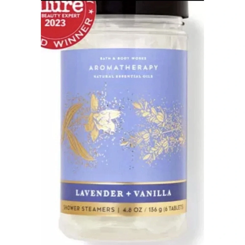 Bath & Body Works~Shower Steamers Lavender + Vanilla~  SLEEP  4.8  oz /6 ct. New